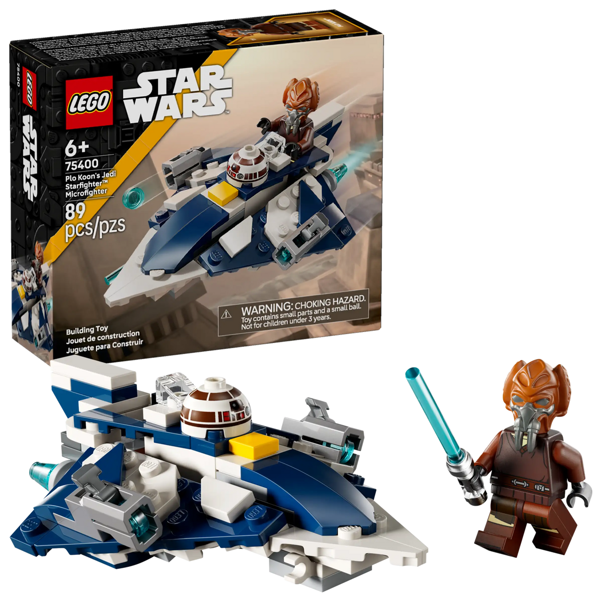 LEGO Star Wars 75400 Plo Koonin Jedi Starfighter™ Mikrohävittäjä