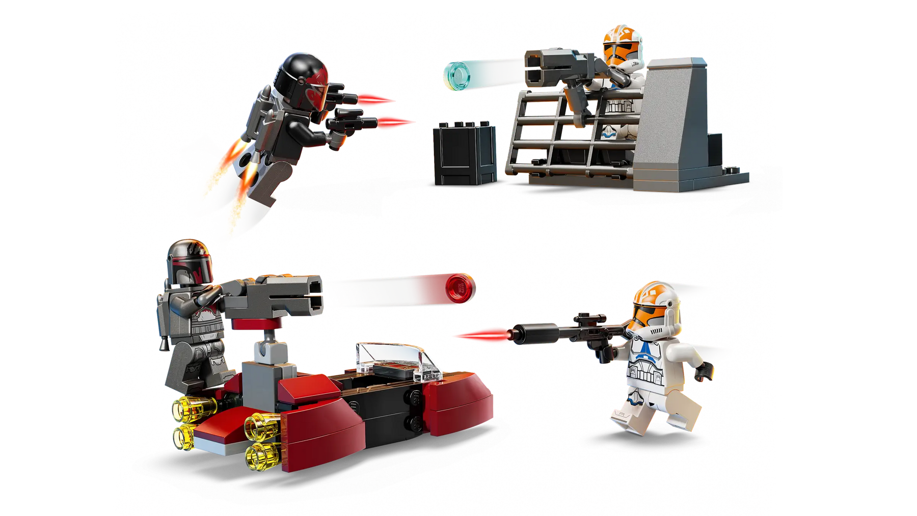 LEGO Star Wars 75449 Mandaloren Piiritys Taistelupakkaus