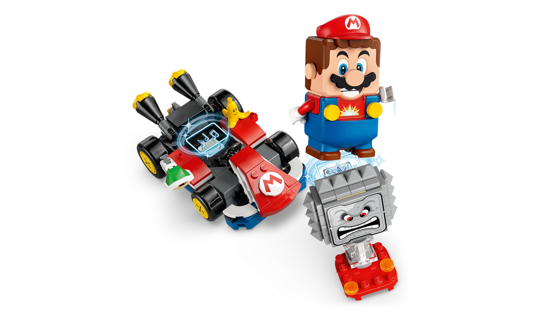 LEGO Super Mario 72043 Mario Kart™ – Interaktiivinen LEGO® Mario™ ja Standard Cart