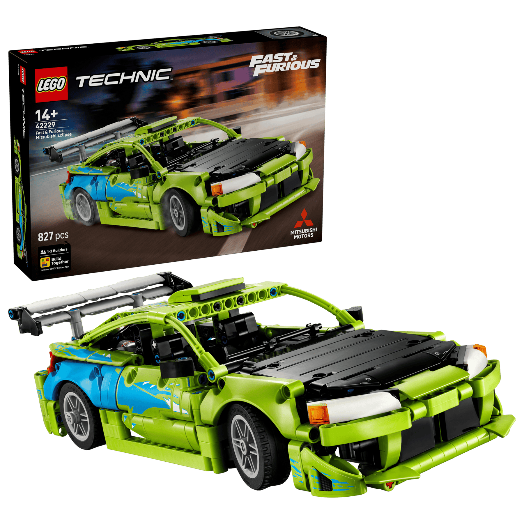 LEGO Technic 42229 Fast and Furious Mitsubishi Eclipse Auto