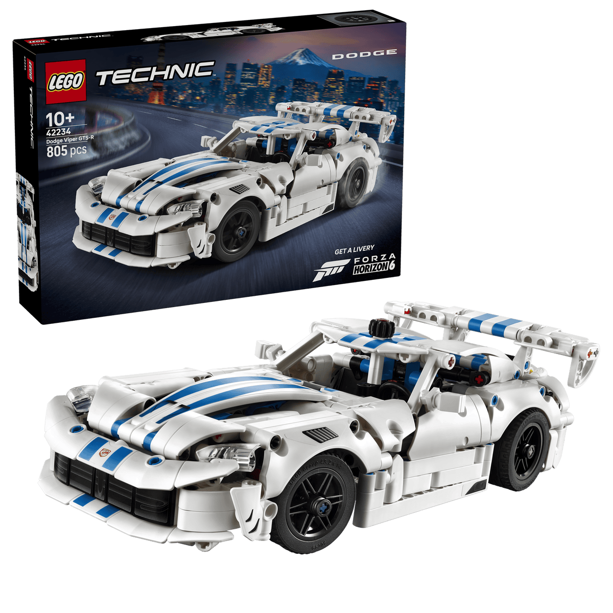 LEGO Technic 42234 Dodge Viper GTS-R Urheiluauto