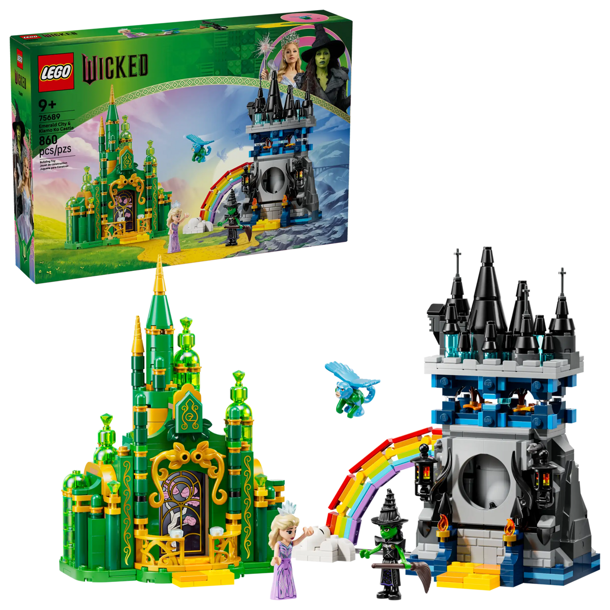 LEGO Wicked 75689 Emerald City ja Kiamo Ko ‑linna