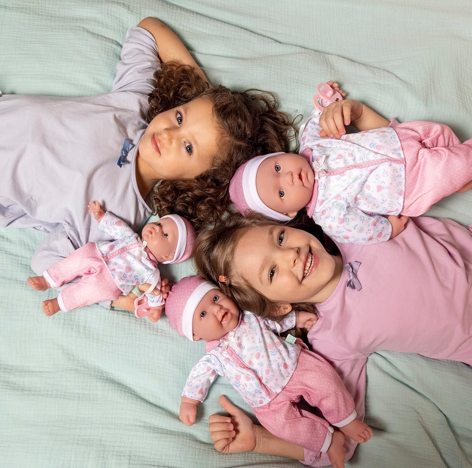 La Baby Pehmeävartaloinen Hymyilevä Nukke 28cm