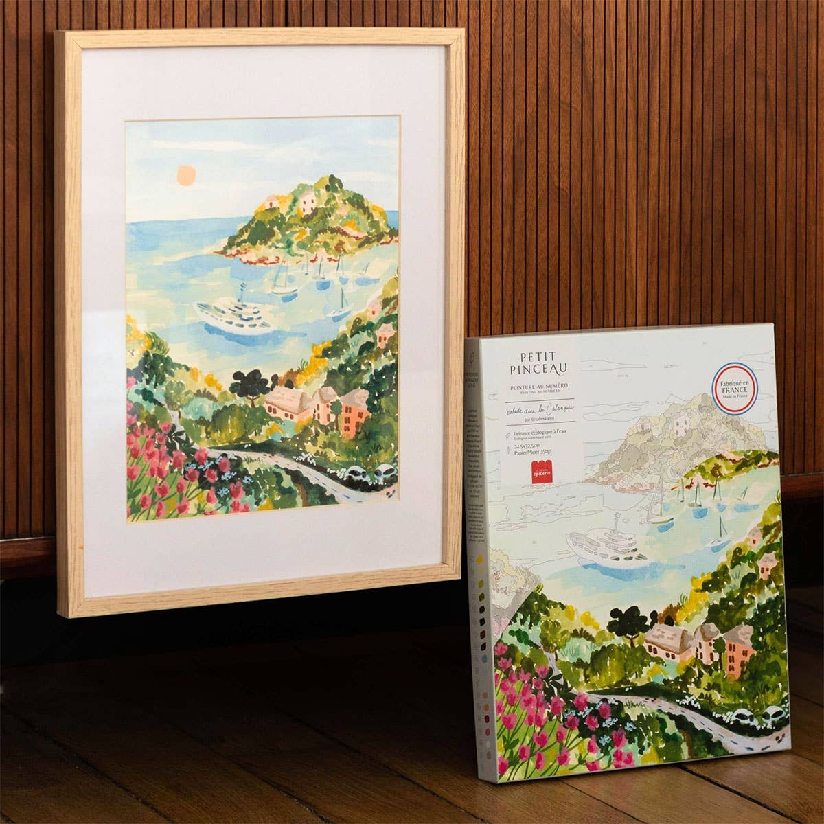La Petite Épicerie Paint By Numbers/Numeromaalaus - Les Calanques by Sabina Fenn