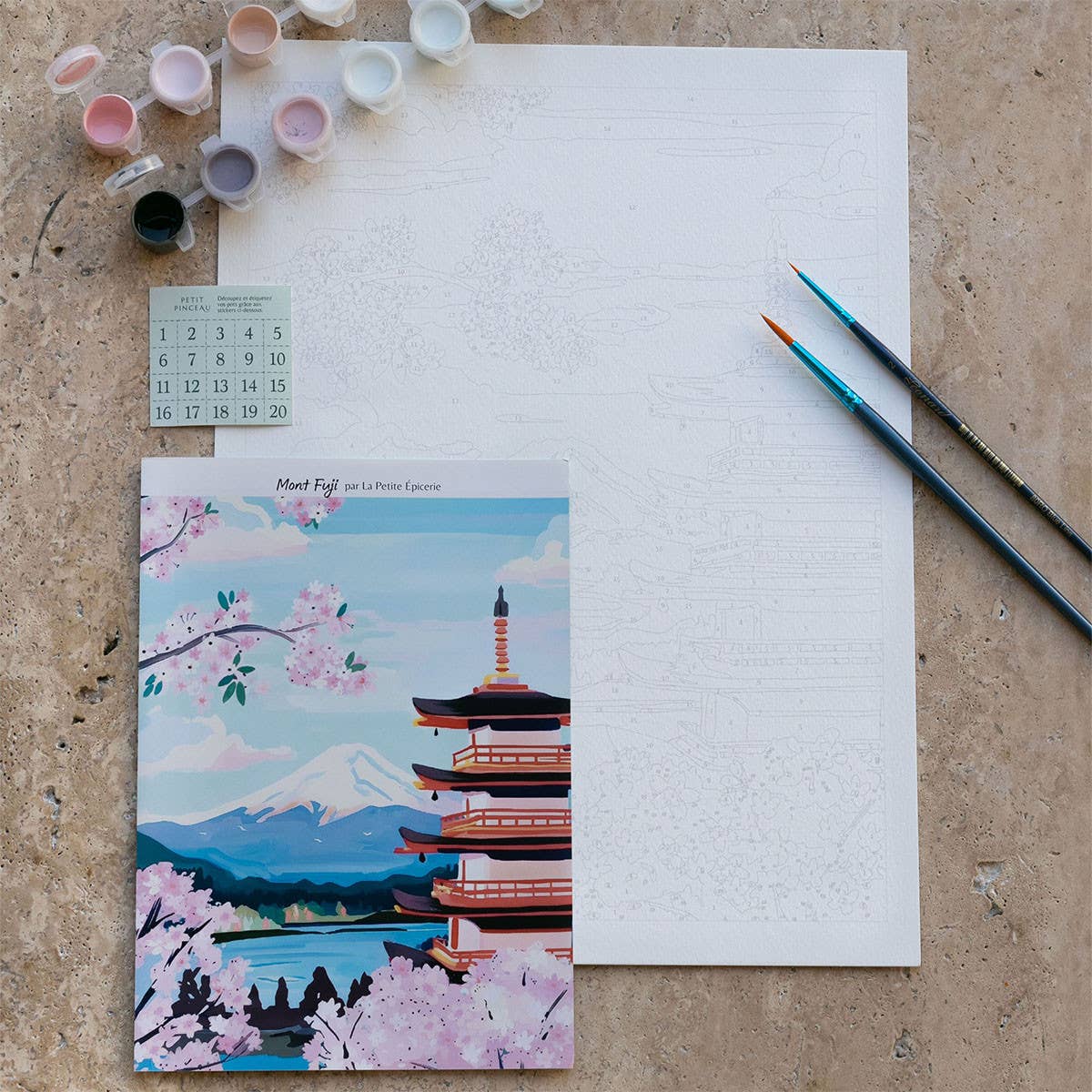 La Petite Épicerie Paint By Numbers/Numeromaalaus Mount Fuji 