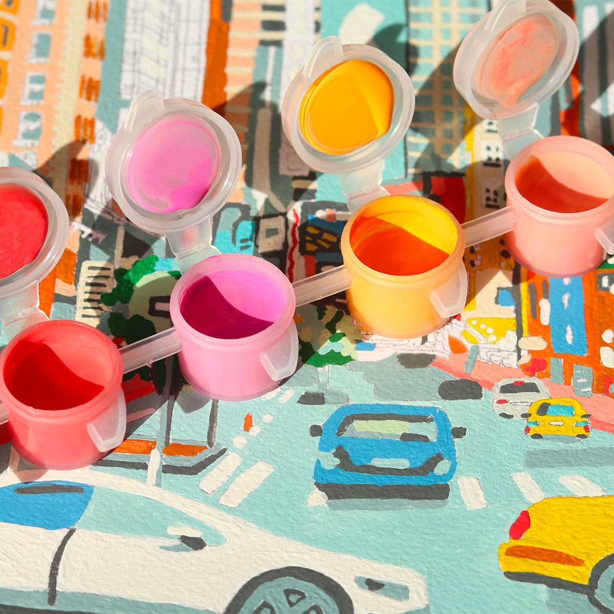 La Petite Épicerie Paint By Numbers/Numeromaalaus New York, Broadway and West 53rd