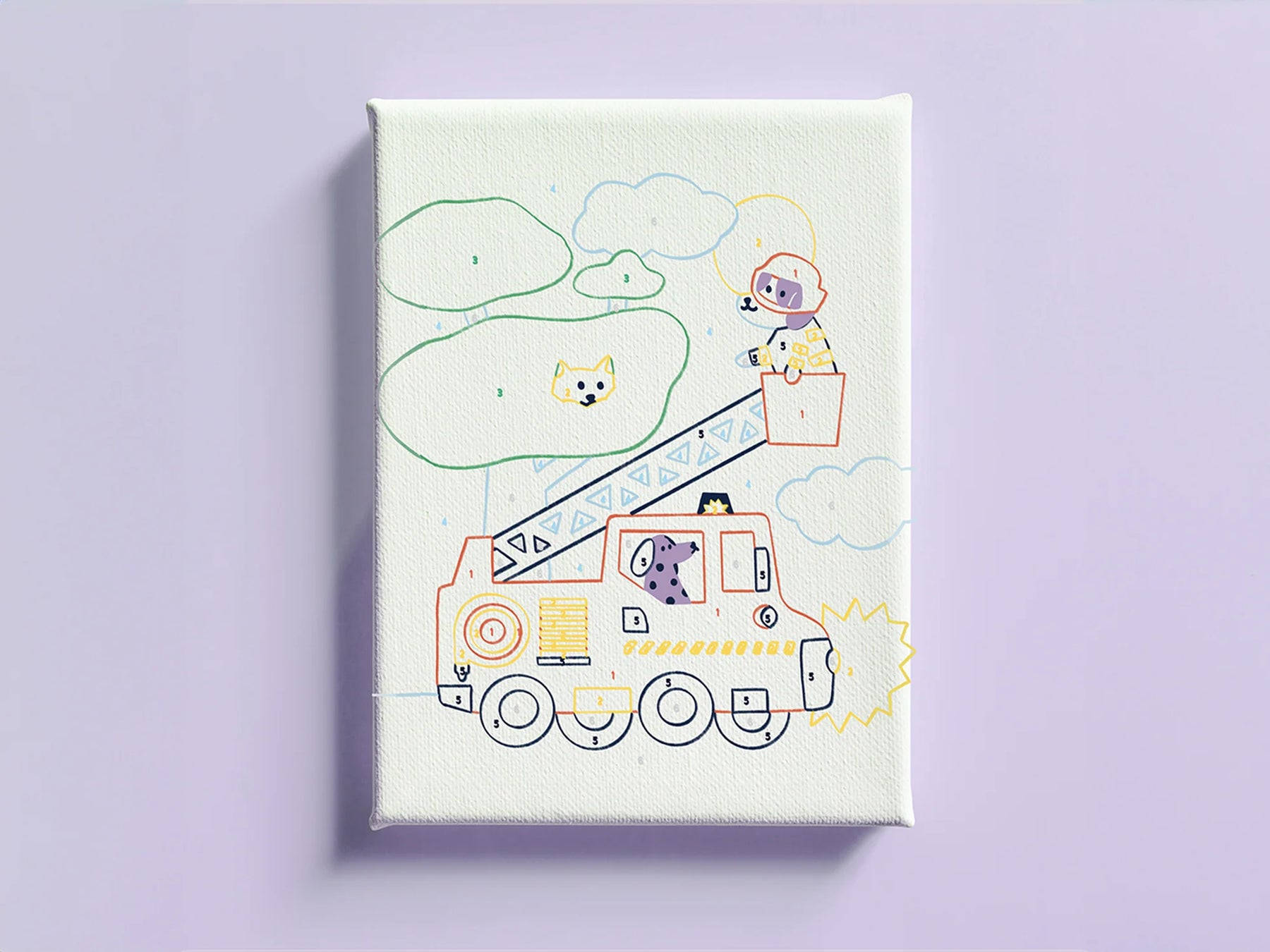 La Petite Épicerie Paint By Numbers/Numeromaalaus Paloauto 