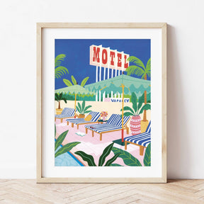 La Petite Épicerie Paint By Numbers/Numeromaalaus The Motel Pool