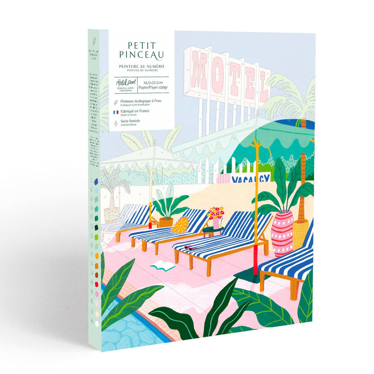 La Petite Épicerie Paint By Numbers/Numeromaalaus The Motel Pool