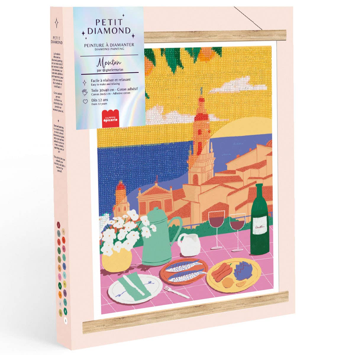 La Petite Épicerie TImanttityö/Timanttiaskartelu Menton