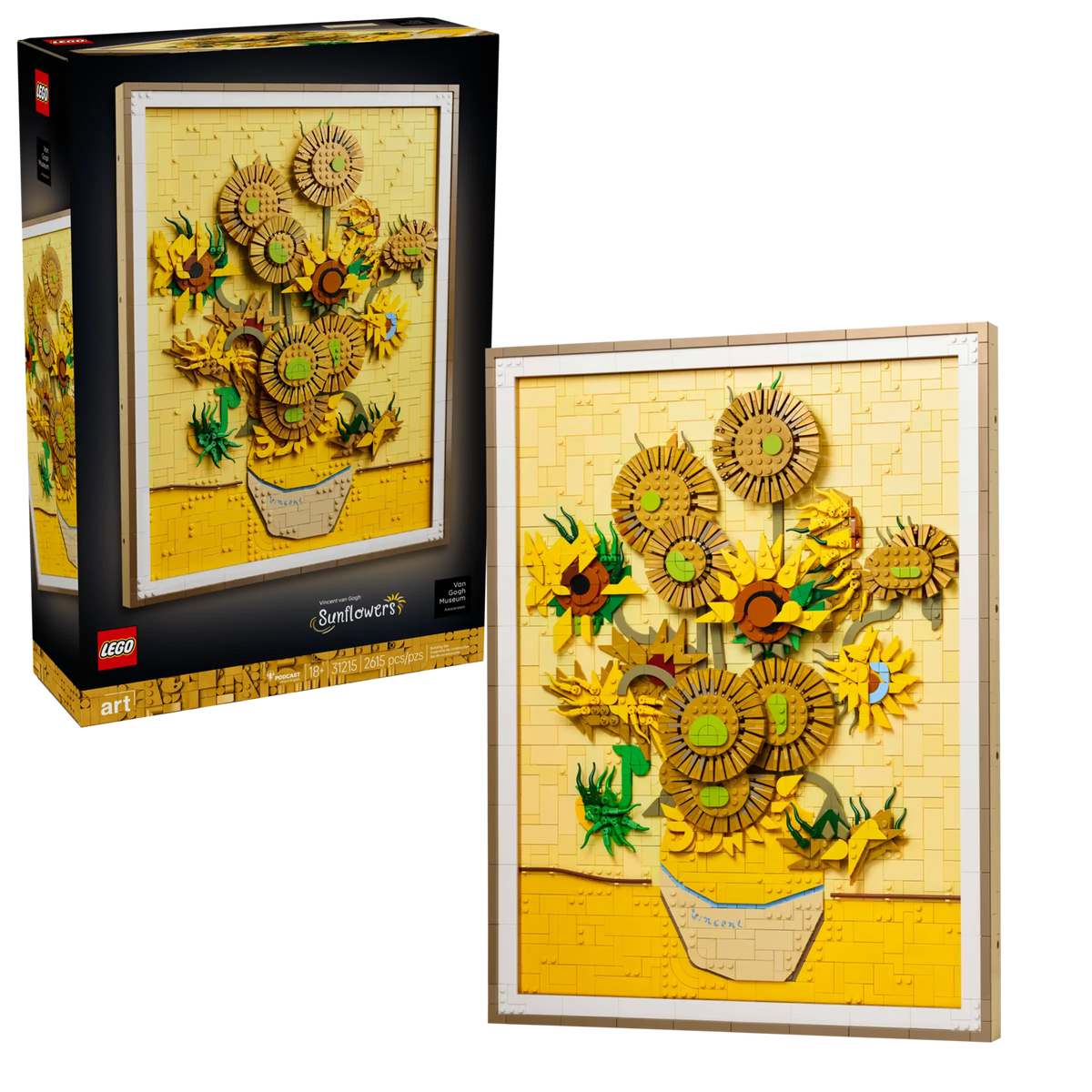 Lego 31215 Vincent van Gogh – Auringonkukkia