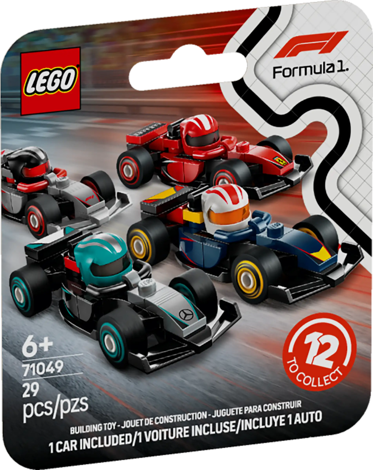 Lego 71049 Keräiltävät F1®-kilpa-autot