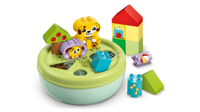 Lego Duplo 10441 Opetellaan Muotoja: Koiranpentujen Talo