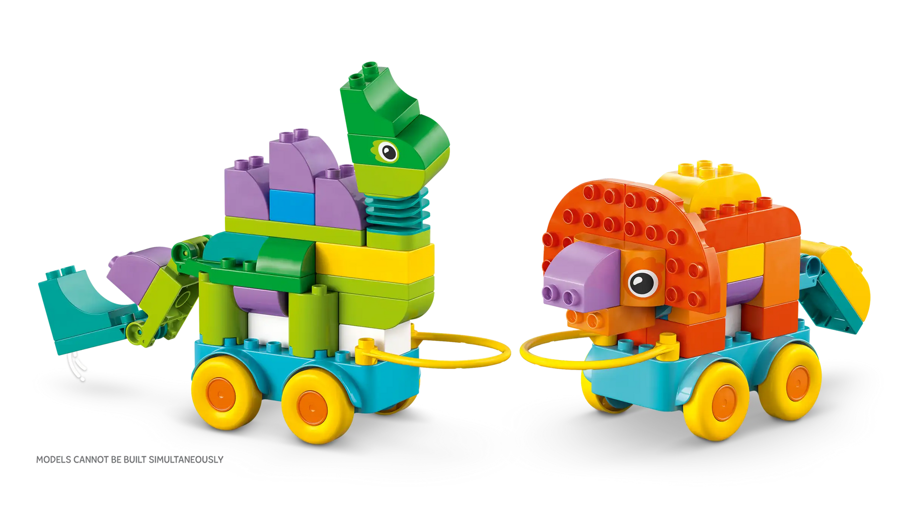 Lego Duplo 10451 Dinosauruksia Pyörien Päällä – 3in1-setti