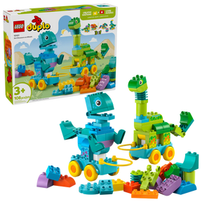 Lego Duplo 10451 Dinosauruksia Pyörien Päällä – 3in1-setti