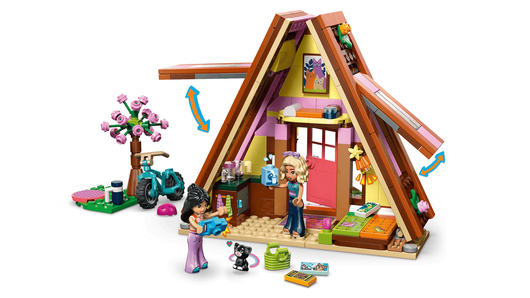 Lego Friends 42682 Mökki Luonnon Helmassa