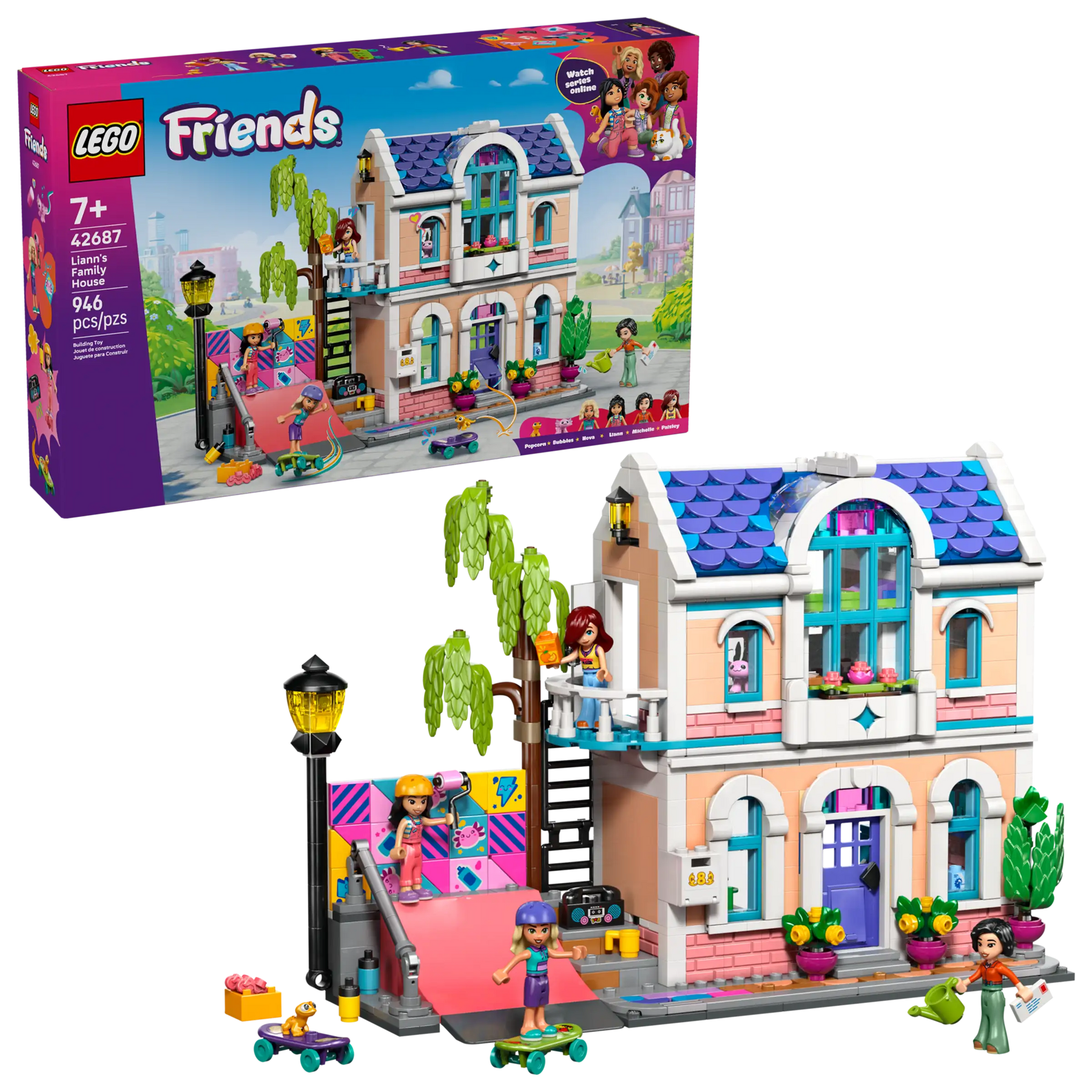 Lego Friends 42687 Liannin Perheen Talo