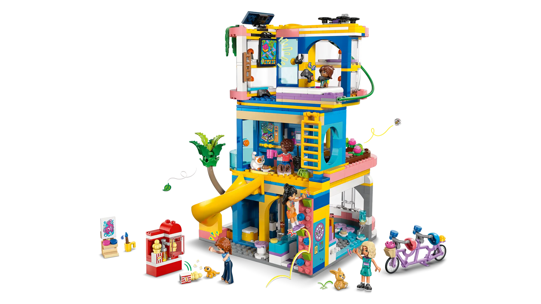 Lego Friends 42689 Heartlake Cityn Ystävysten Kerhotalo