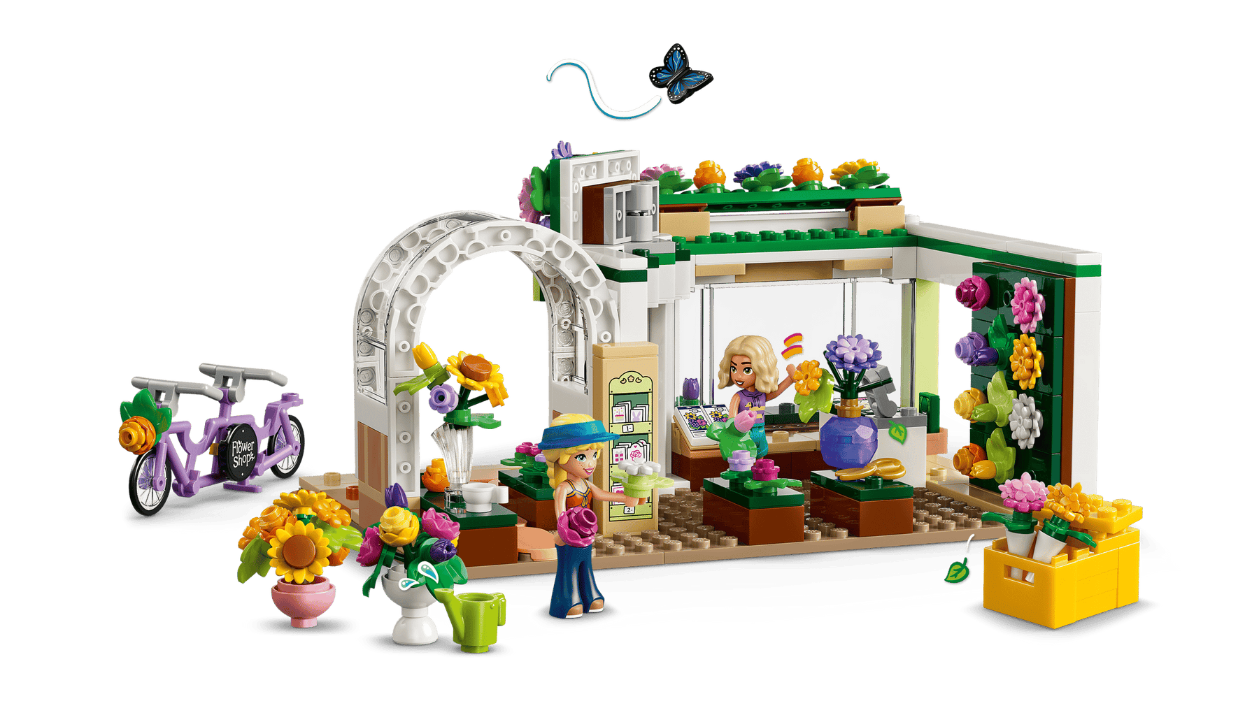 Lego Friends 42693 Luovuuden Kukkakauppa