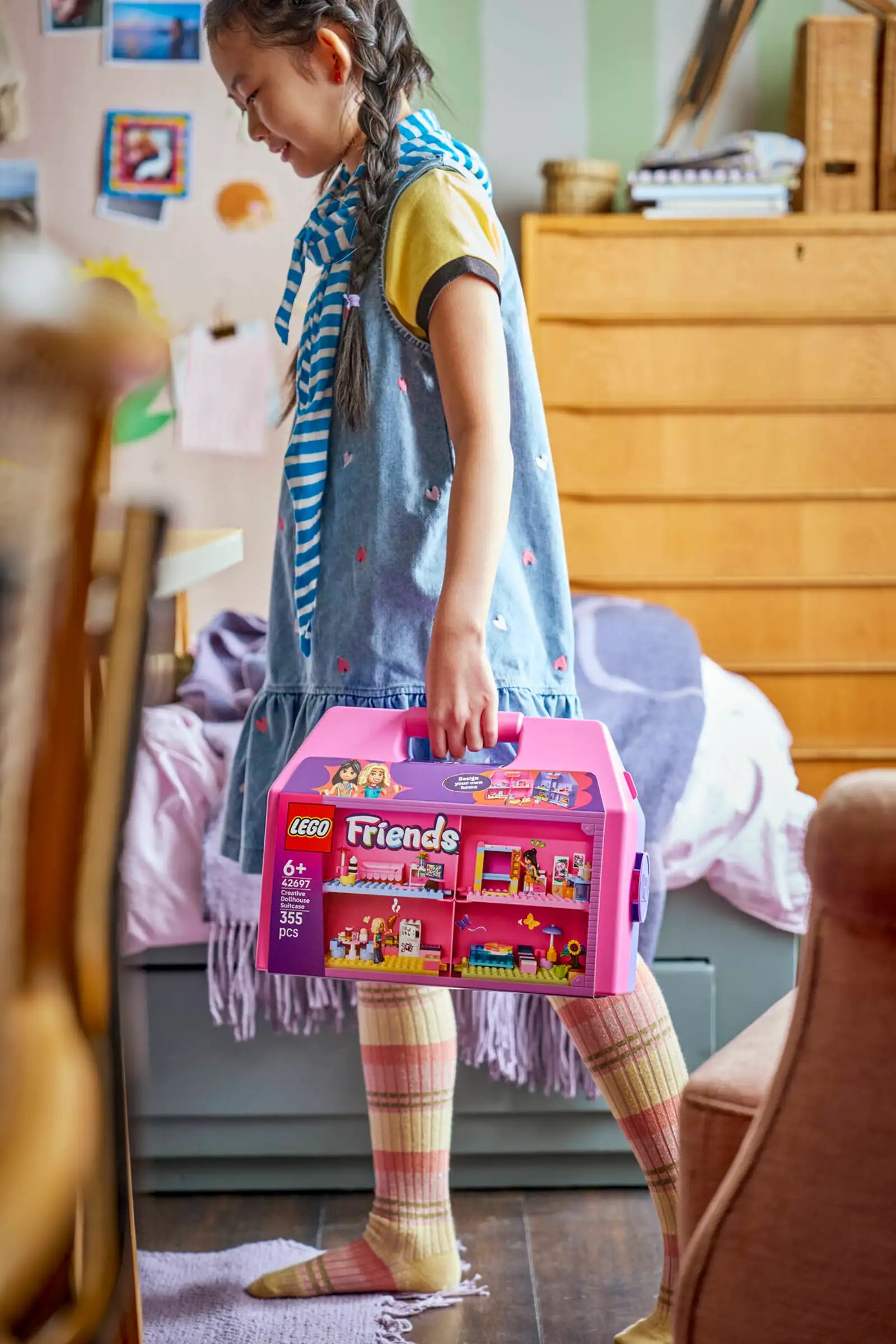 Lego Friends 42697 Luovuuden Nukkekotilaukku