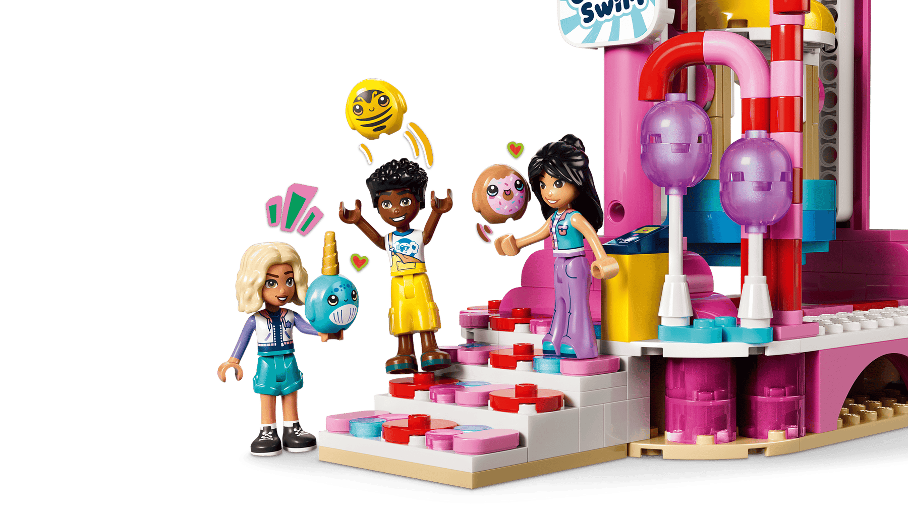 Lego Friends 42700 Karkkien ja Kuppikakkujen Koristama Maailmanpyörä