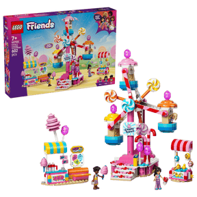 Lego Friends 42700 Karkkien ja Kuppikakkujen Koristama Maailmanpyörä