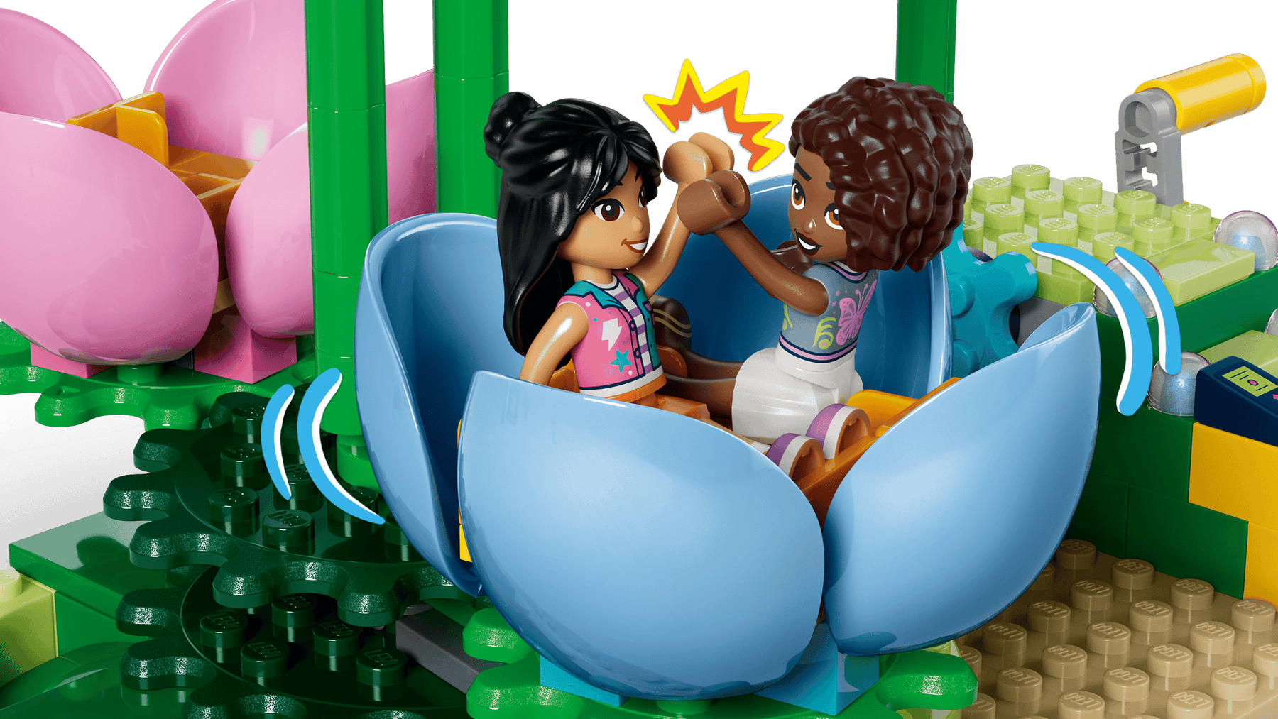 Lego Friends 42702 Kukkien ja Keijujen Koristama Teekuppikaruselli