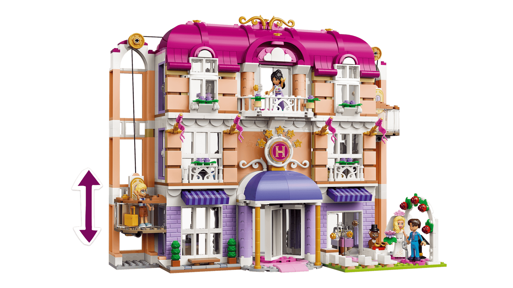 Lego Friends 42704 Heartlake Cityn Grand Hotel