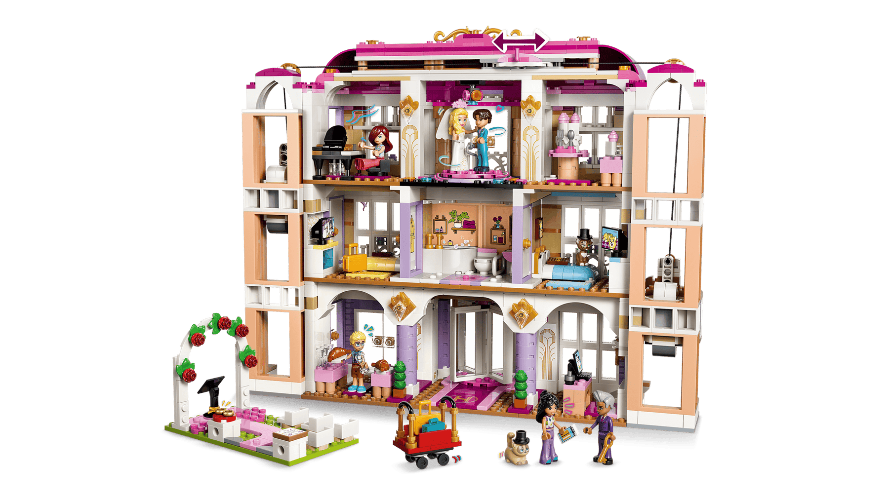 Lego Friends 42704 Heartlake Cityn Grand Hotel