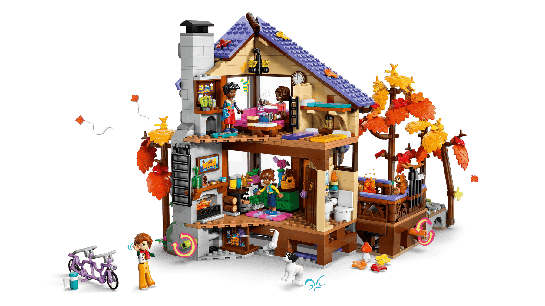 Lego Friends  42705 Mukava Mökki Syysmetsässä