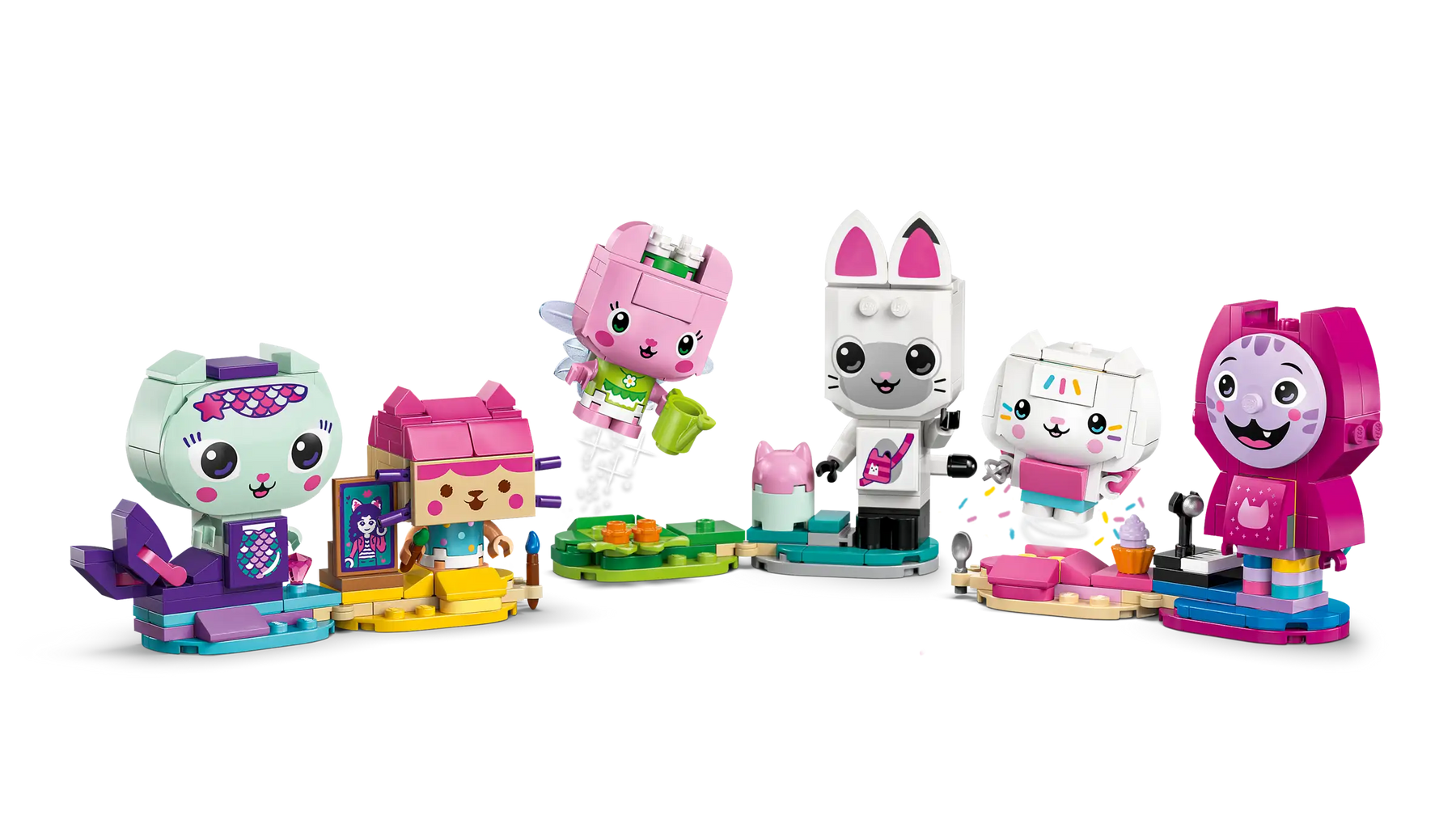 Lego Gabbys Dollhouse 11215 Gabbyn Palikoista Rakennettavat Kissaystävät