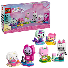 Lego Gabbys Dollhouse 11215 Gabbyn Palikoista Rakennettavat Kissaystävät