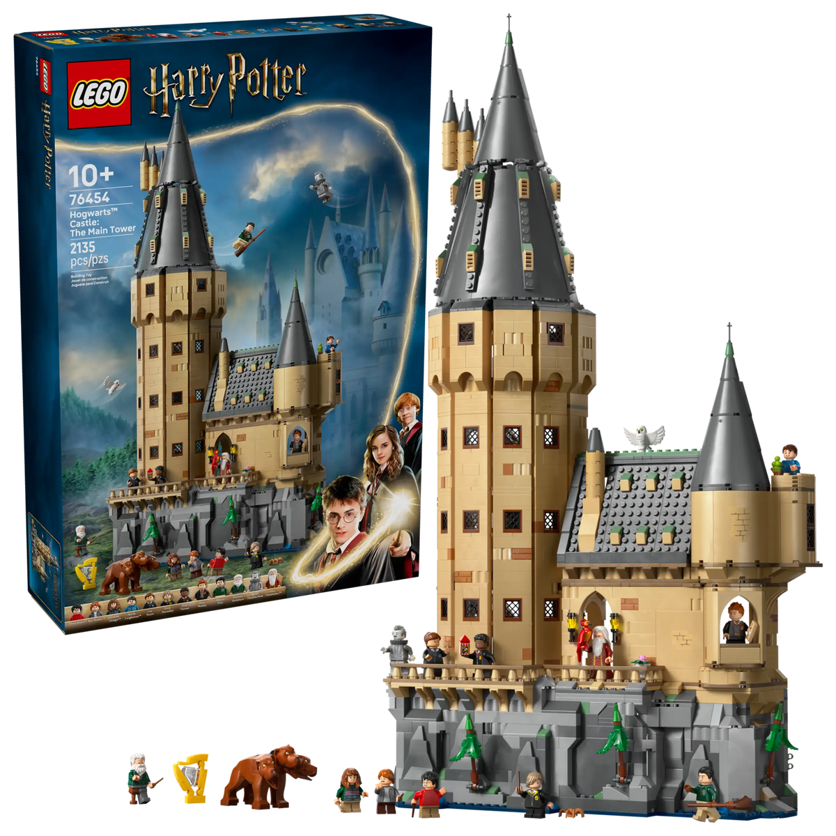 vLego Harry Potter 76454 Tylypahkan linna: Päärakennuksen Torni