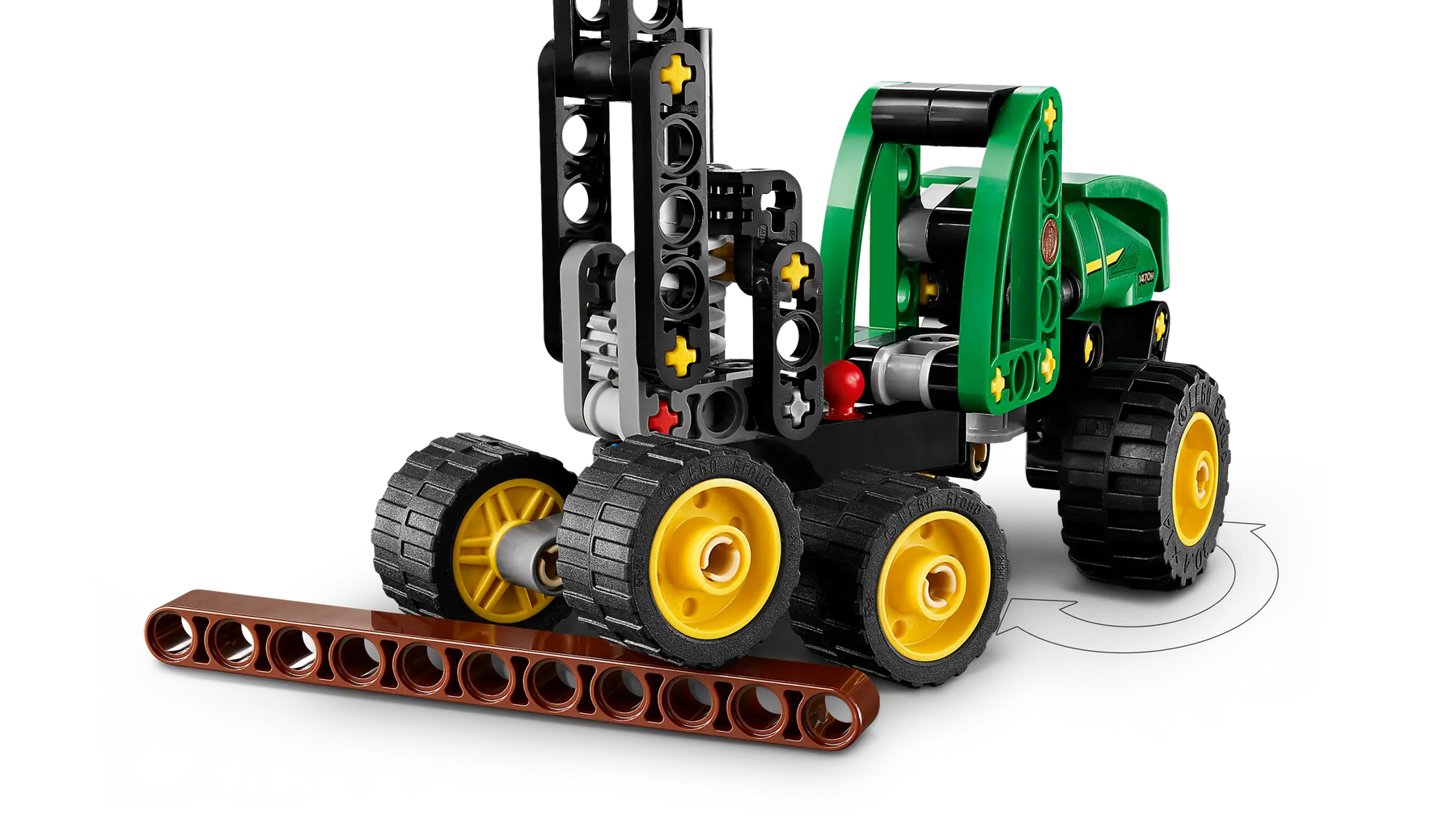 Lego Technic 42218 Pyörillä Varustettu John Deere 1470H Harvesteri