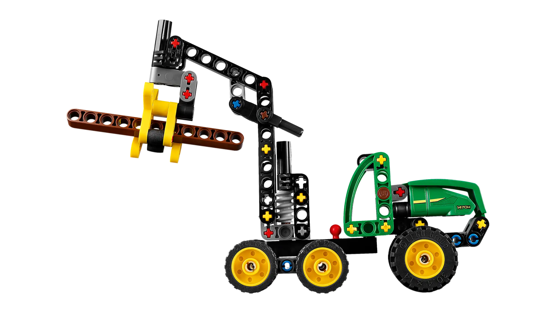 Lego Technic 42218 Pyörillä Varustettu John Deere 1470H Harvesteri