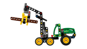 Lego Technic 42218 Pyörillä Varustettu John Deere 1470H Harvesteri