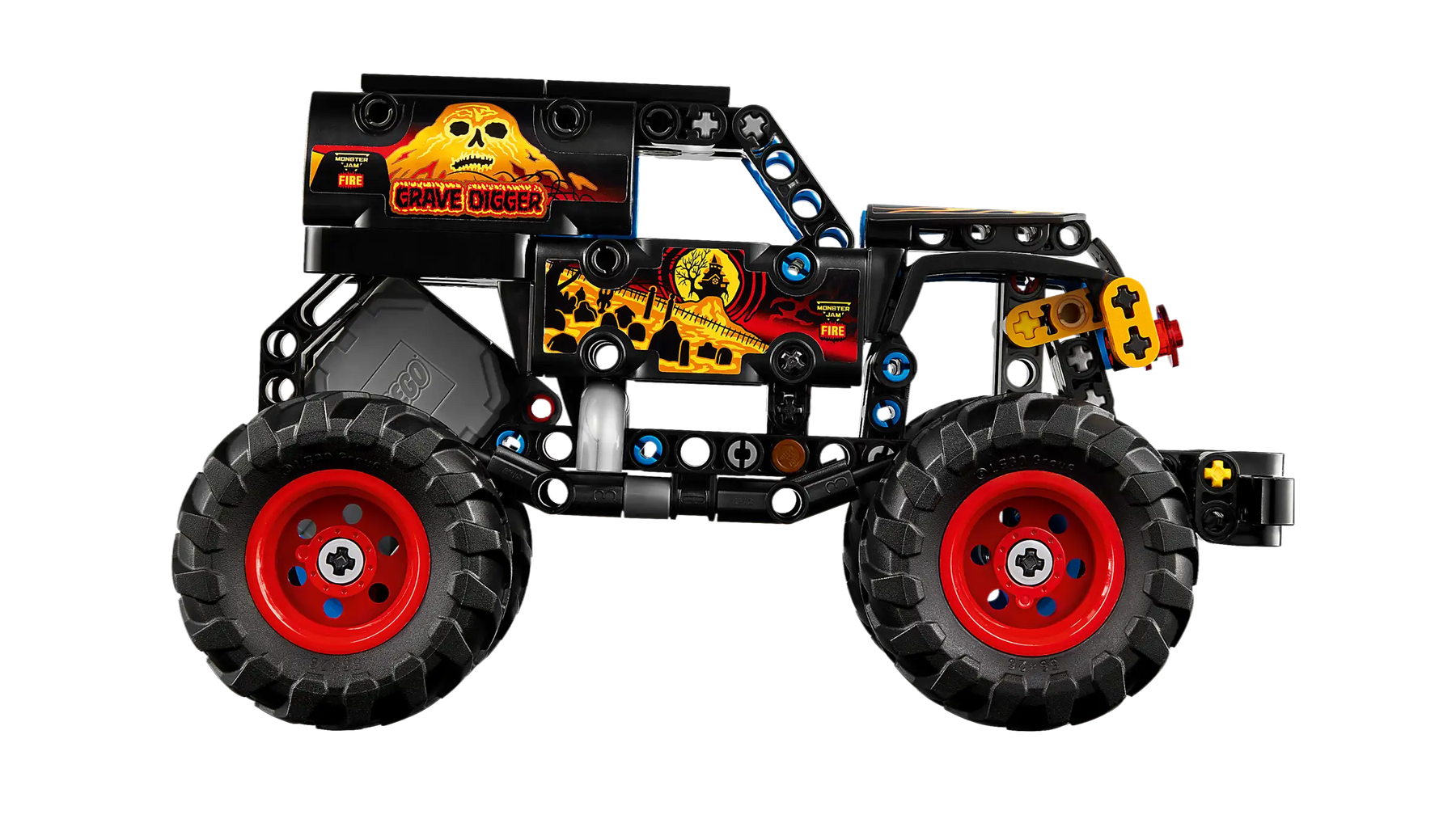 Lego Technic 42219 Monster Jam™ Grave Digger™ Tuli ja Jää