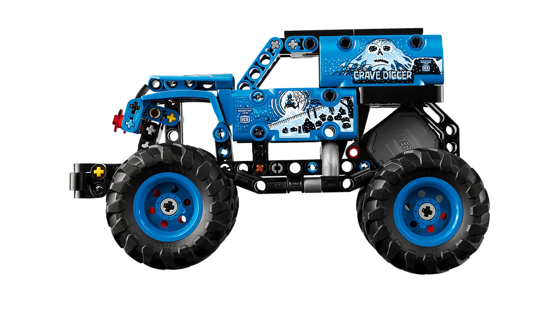 Lego Technic 42219 Monster Jam™ Grave Digger™ Tuli ja Jää