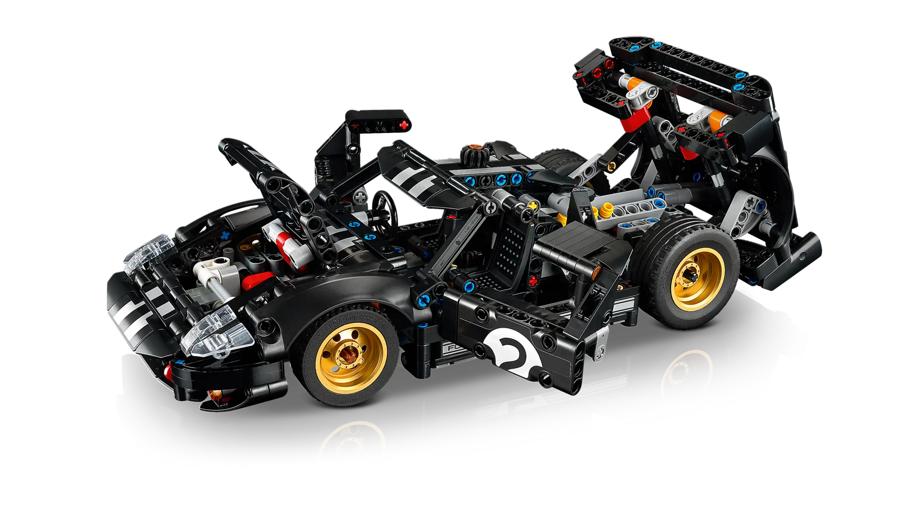 Lego Technic 42223 1966 Ford GT40 MKII Kilpa-auto