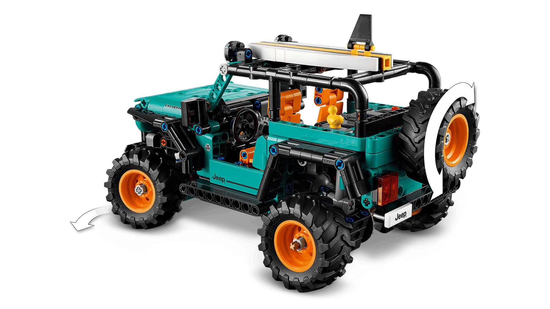 Lego Technic 42227 Jeep Wrangler Rubicon ‑Maasturi