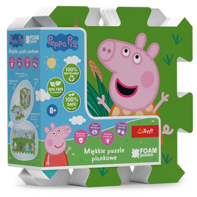 Leikkimatto/Vaahtopalapeli Pipsa Possu