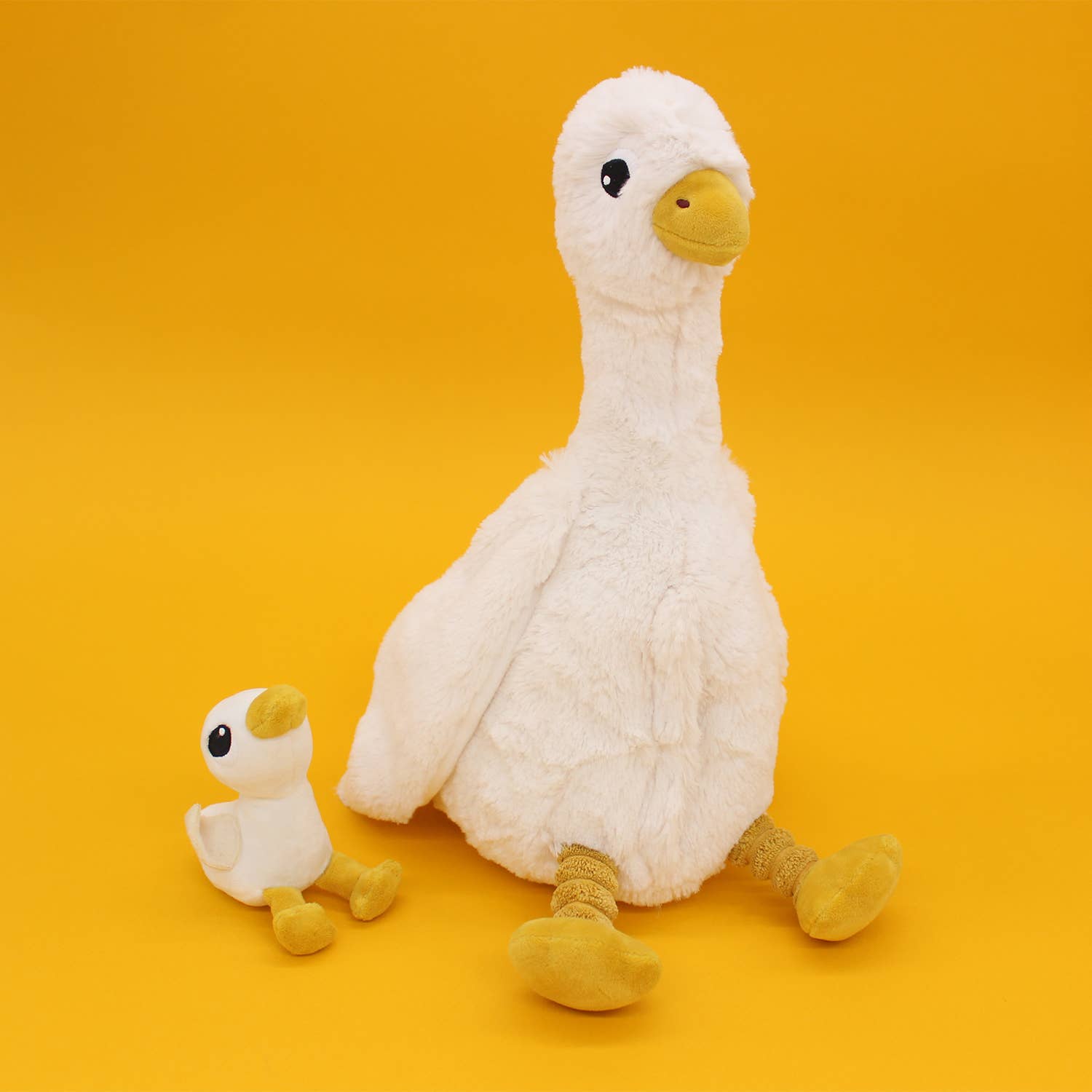Les Ptipotos Hanhi ja Poikanen Pehmolelu 36cm