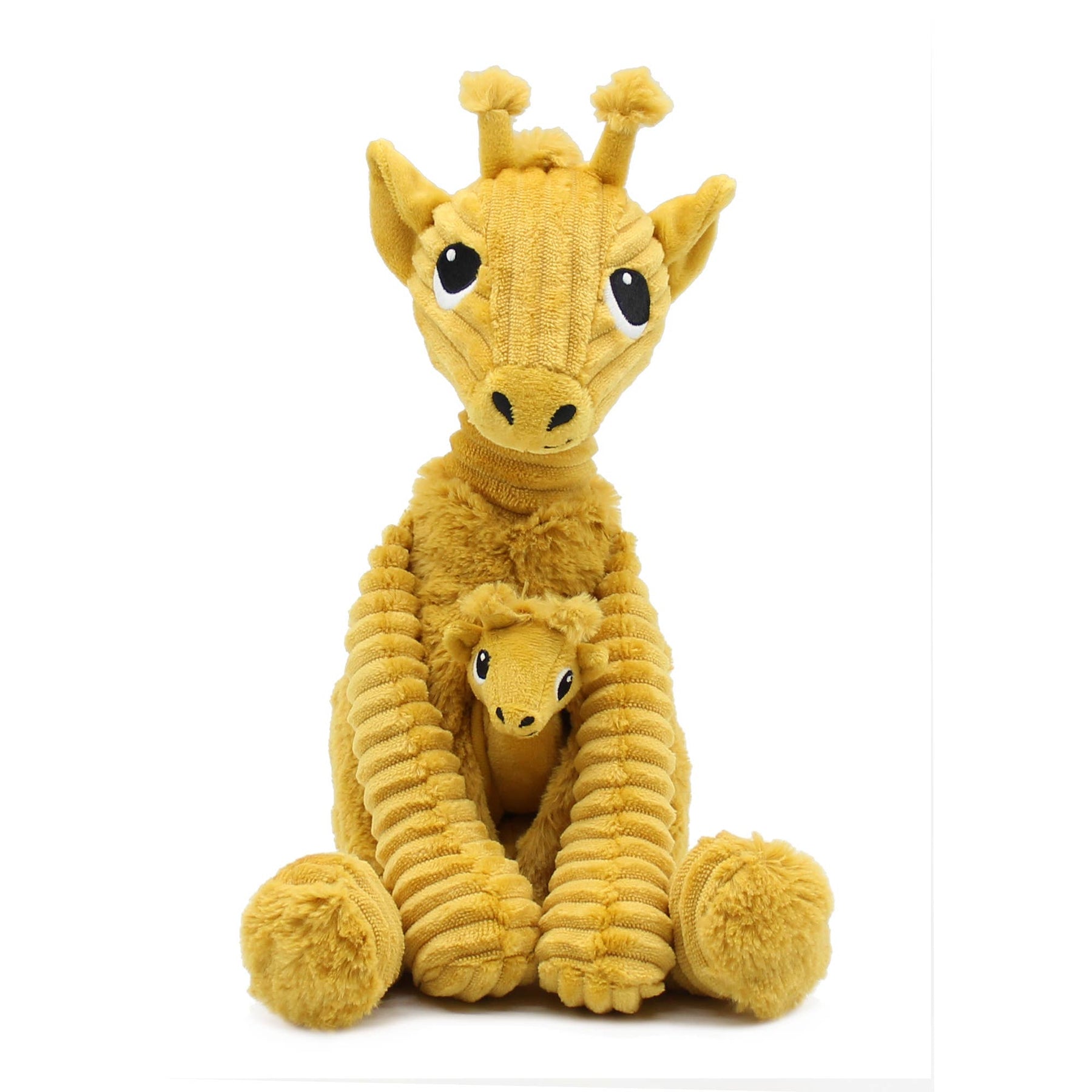 Les Ptipotos Kirahvi ja Poikanen Pehmolelu 30cm 
