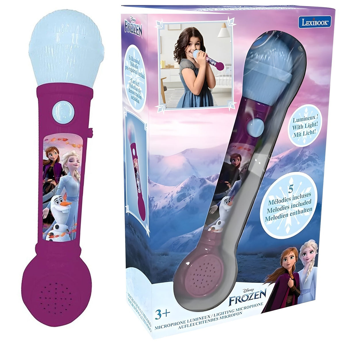 Lexibook Frozen Mikrofoni Valolla