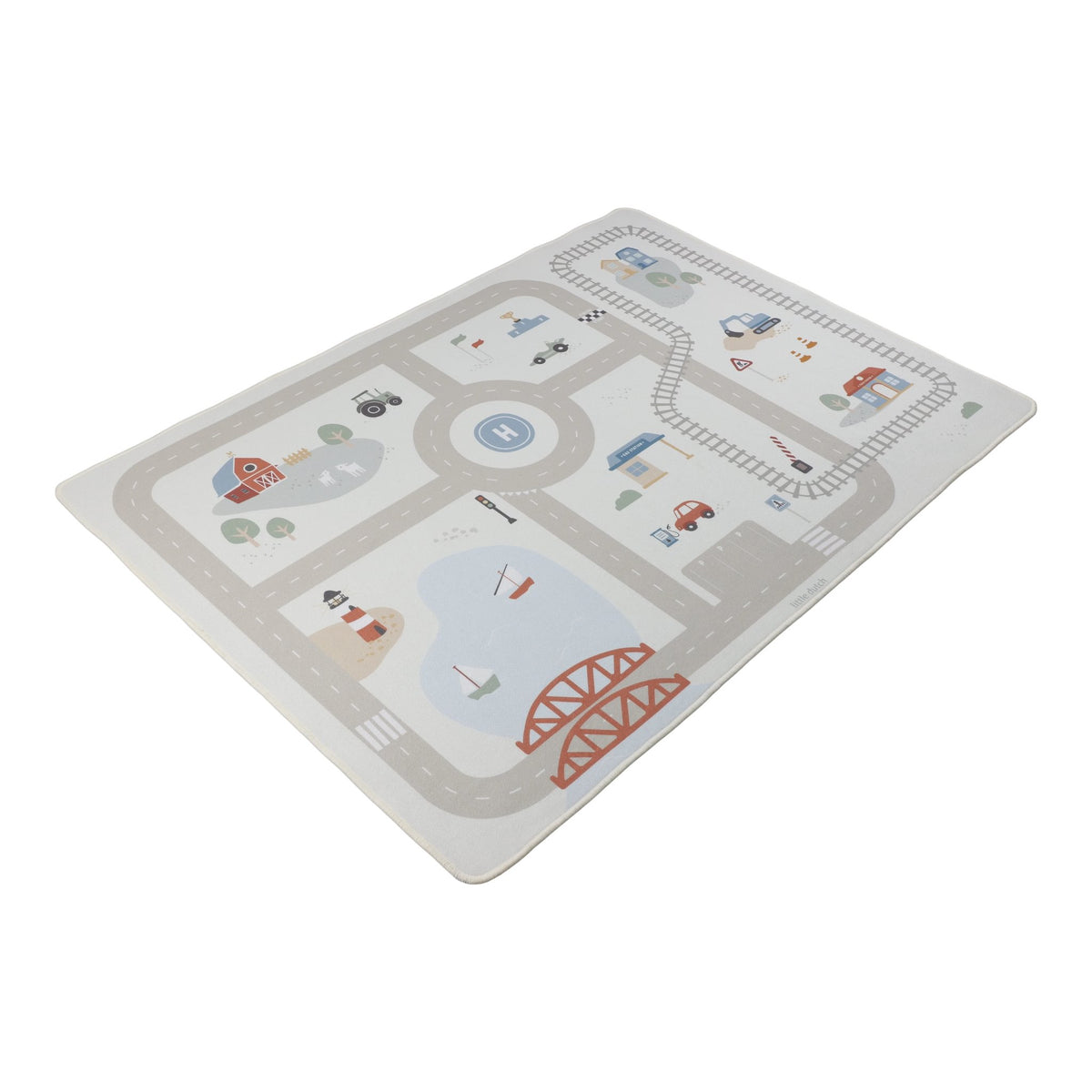 Little Dutch Auto Leikkimatto/Automatto