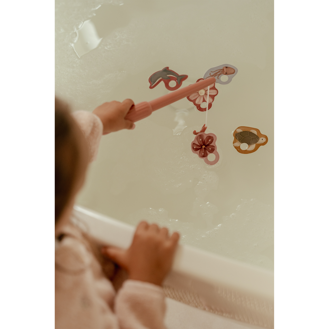 Little Dutch Kylpylelu Kalastuspeli Vaaleanpunainen