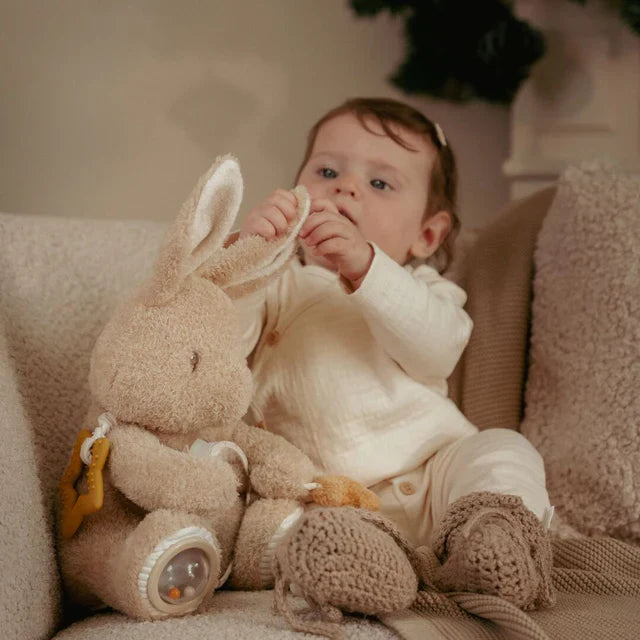 Little Dutch Newborn Naturals Aktiviteettilelu Pupu 26 cm