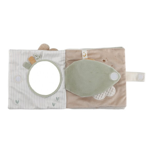 Little Dutch Newborn Naturals Pehmokirja/Aktiviteettikirja Pupu