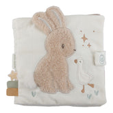 Little Dutch Newborn Naturals Pehmokirja/Aktiviteettikirja Pupu