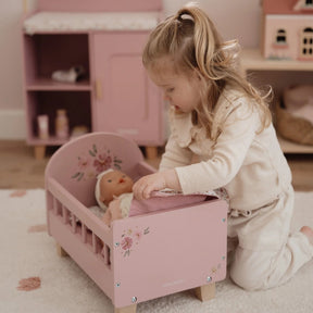 Little Dutch Puinen Nukensänky ja Petivaatteet